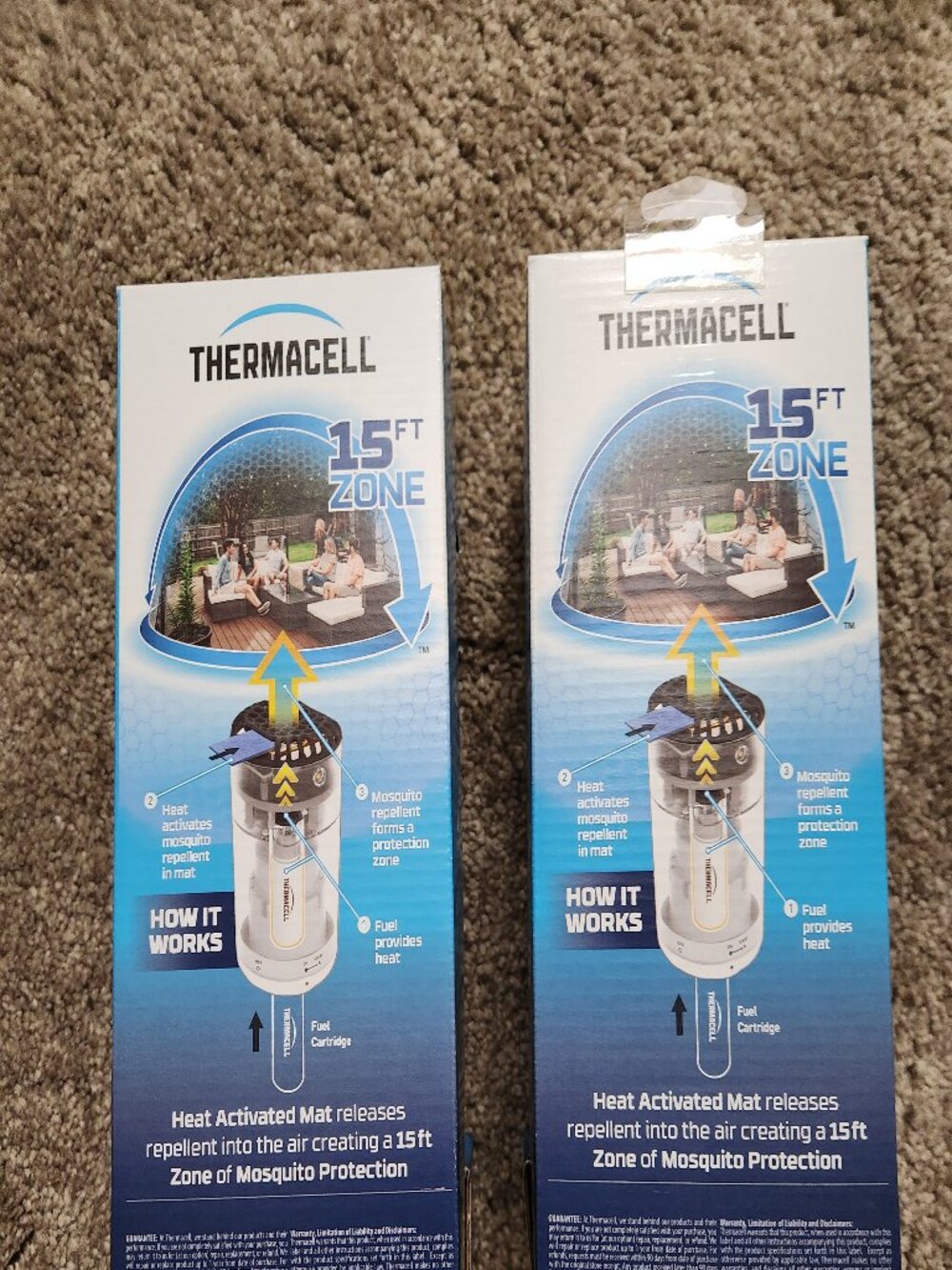 Thermacell Mosquito Repeller Set of Two NIB - Picture 2 of 2